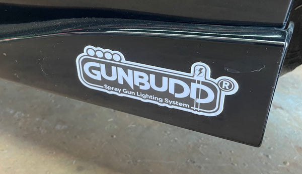 ATOM-X Spray Gun Decal 6"