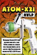 Load image into Gallery viewer, ATOM X21 Professional Spray Gun HVLP Solvent/Waterborne