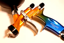 Load image into Gallery viewer, ATOM X88 BLUEMOON LVLP Professional Spray Gun 1.3 and 1.4 TIP Combo - Solvent/Waterborne + FREE GunBudd Ultra Lighting System