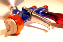 Load image into Gallery viewer, ATOM X88 INFINITY LVLP Professional Spray Gun 1.3 and 1.4 TIP Combo - Solvent/Waterborne + FREE GunBudd Ultra Lighting System
