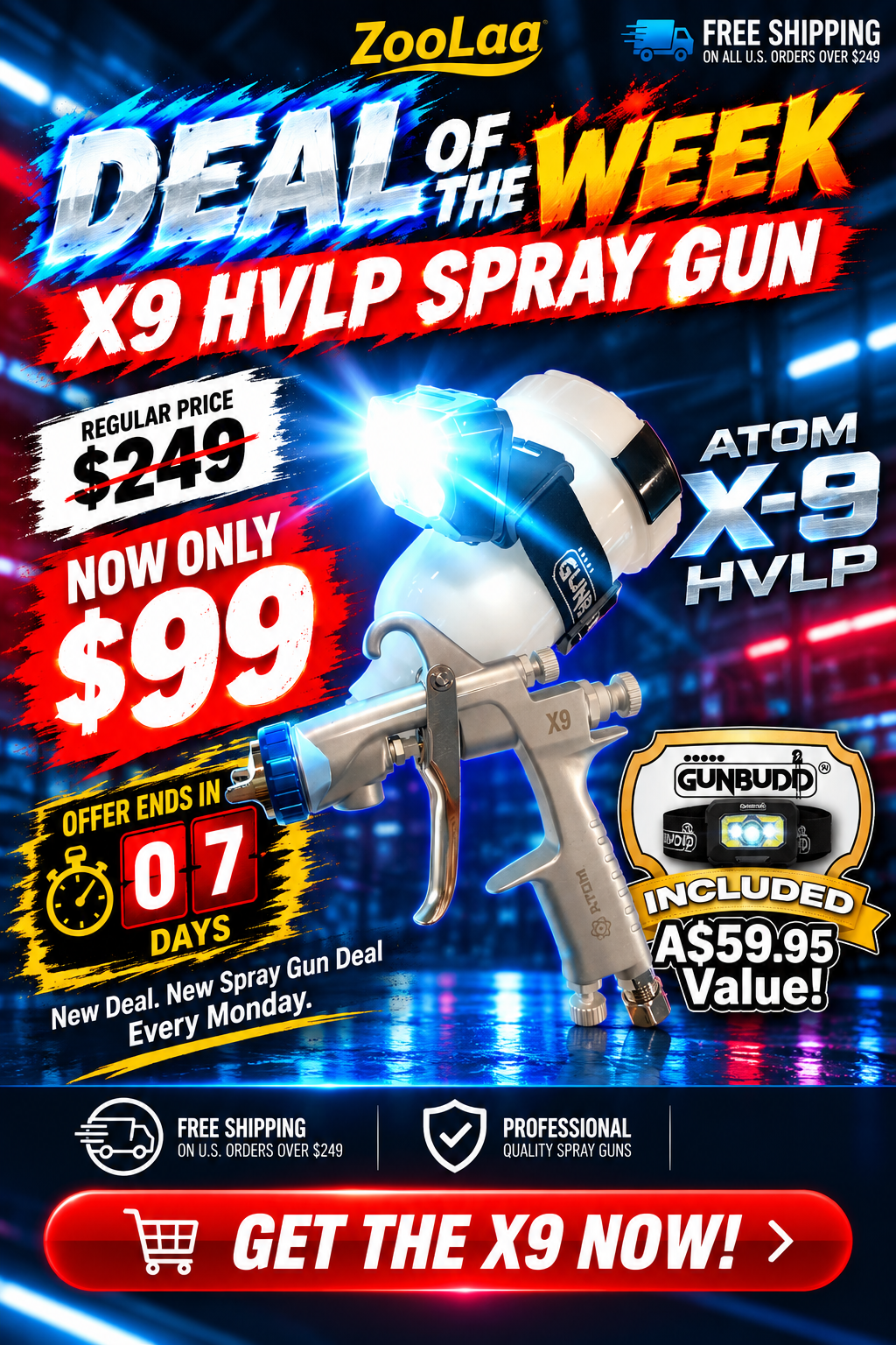 X9 Spray Gun