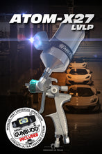 Load image into Gallery viewer, ATOM X27 Professional Spray Gun - MP LVLP Solvent/Waterborne w/ GunBudd® Ultra Lighting System
