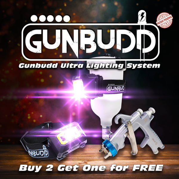 GunBudd® Universal Spray Gun COB/LED Ultra Lighting System
