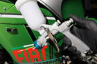 ATOM X9 Side Feed LVMP Professional Spray Gun w/ GunBudd® Ultra Lighting System
