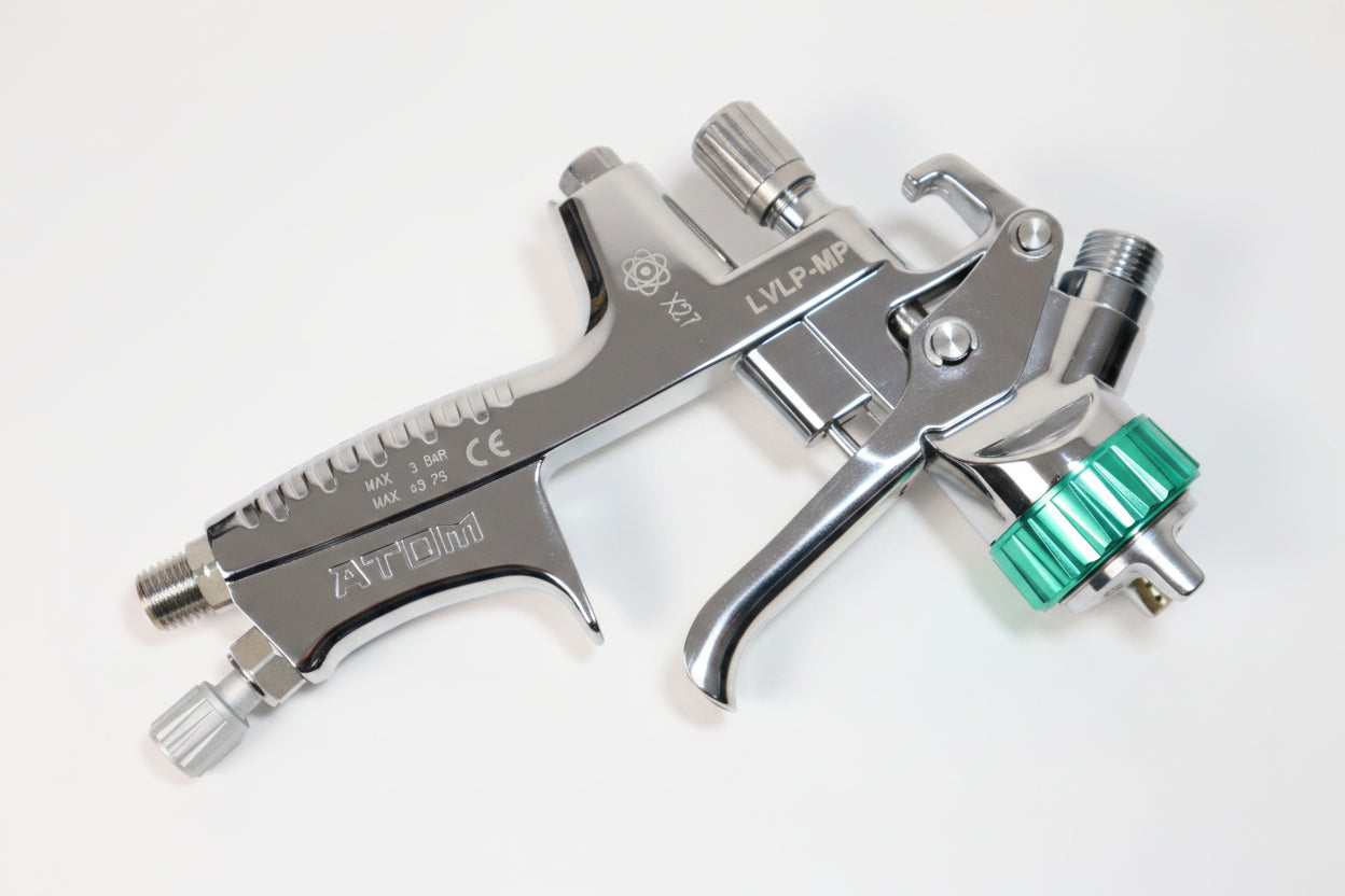 ATOM X27 Professional Spray Gun 1.3 Chrome - MP LVLP Solvent