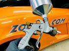 ATOM X20 Professional Spray Gun - HVLP Solvent/Waterborne w/ GunBudd® Ultra Lighting System