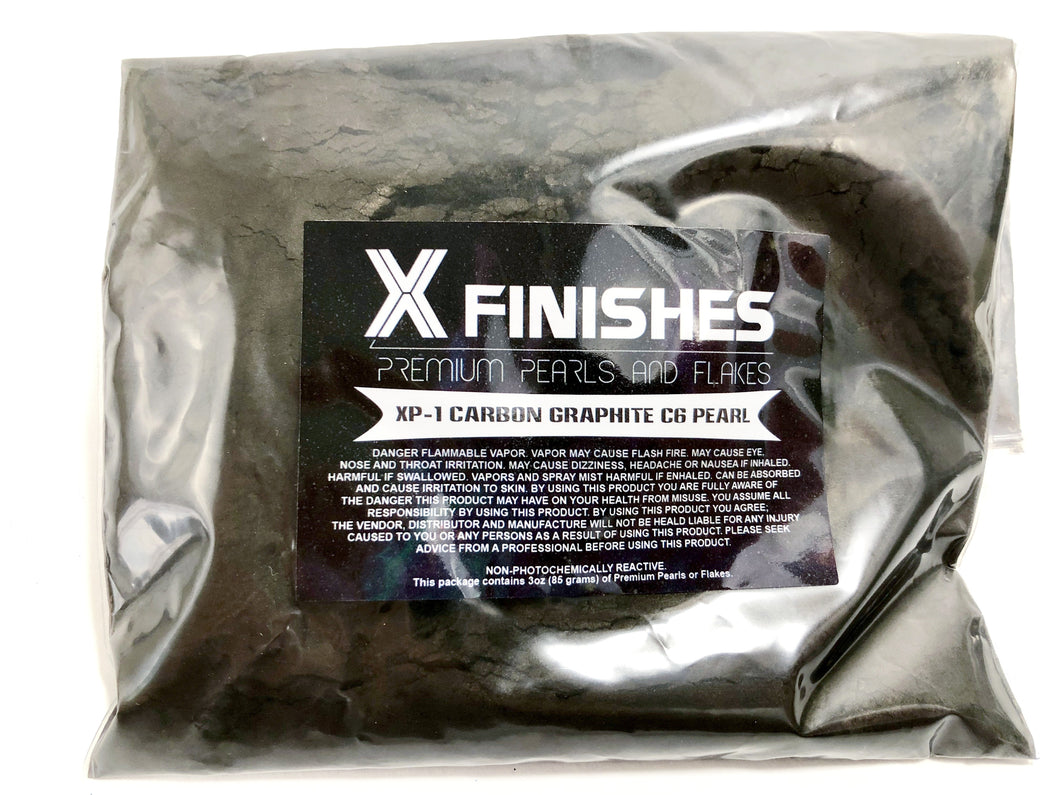 X Finishes Carbon Graphite C6 Pearl 85g/3oz Pack