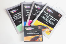 Load image into Gallery viewer, Learn Auto Body and Paint Home Study Course 15 DVD 4 Manual VIP Kit
