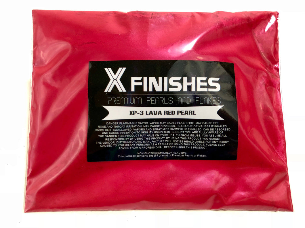 X Finishes Lava Red Pearl 85g/3oz Pack