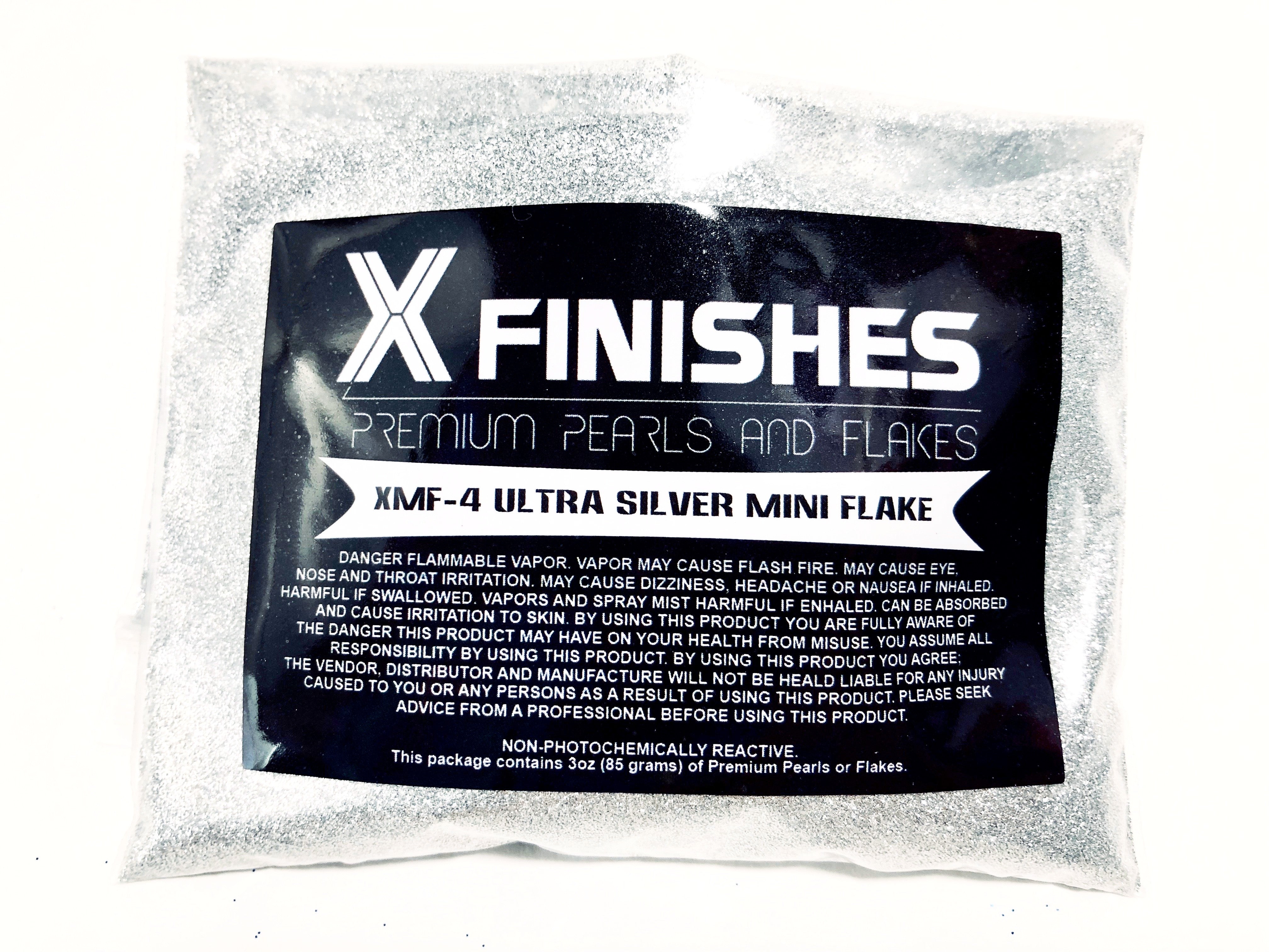 X Finishes Ultra Silver Mini Flake 85g/3oz Pack – ZooLaa.com