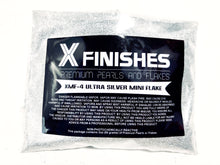 Load image into Gallery viewer, X Finishes Ultra Silver Mini Flake 85g/3oz Pack
