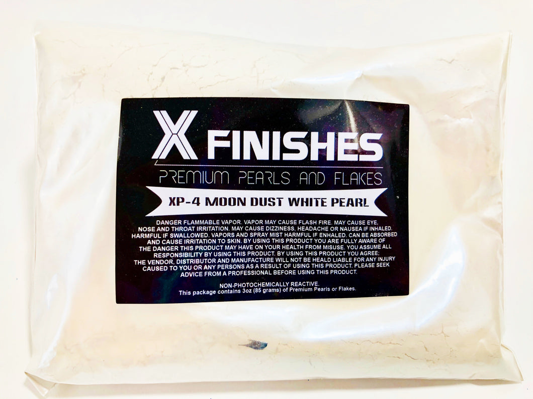 X Finishes Moon Dust White Pearl 85g/3oz Pack
